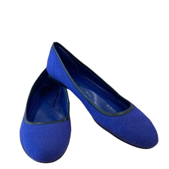 NWOT Brooks brothers “346” ballet flats bright blue size 7 - Picture 7 of 9